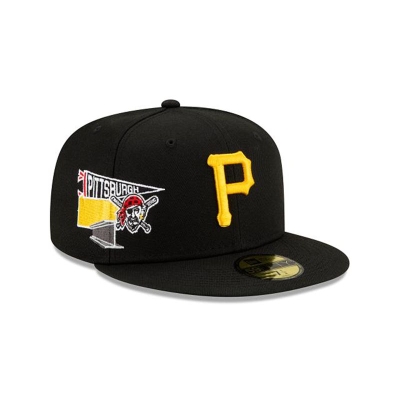 Sapca New Era Pittsburgh Pirates MLB City Patch 59FIFTY Fitted - Negrii